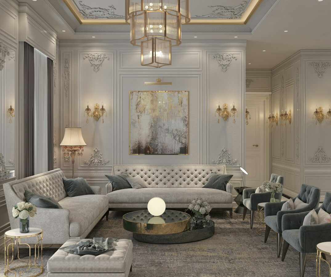 luxury villa interior