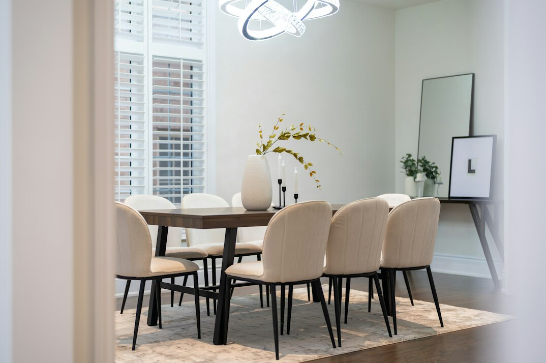 elegant dining room